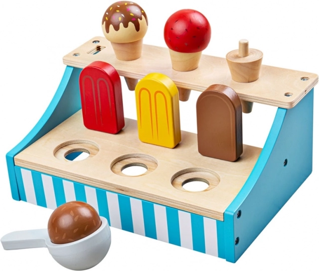Espositore in legno per gelati Bigjigs Toys