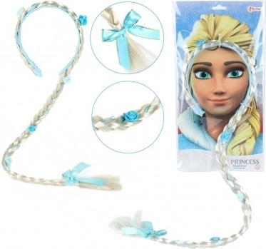 Serre-tête avec tresse pour princesse des glaces TOI-TOYS