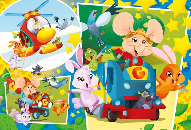 Puzzle Gigio Egér Maxi 104 darab