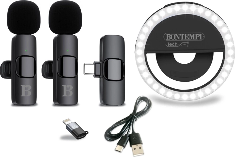 Mini kružno LED svjetlo s trima razinama svjetline