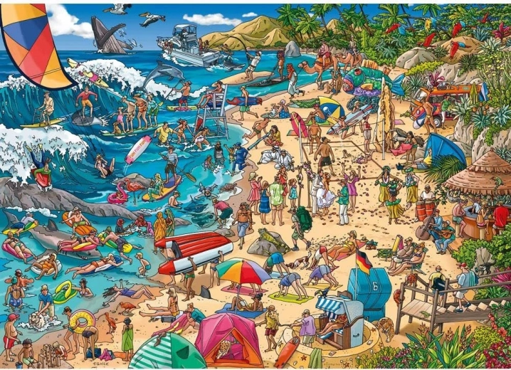 Puzzle Seaside 1000 pieces