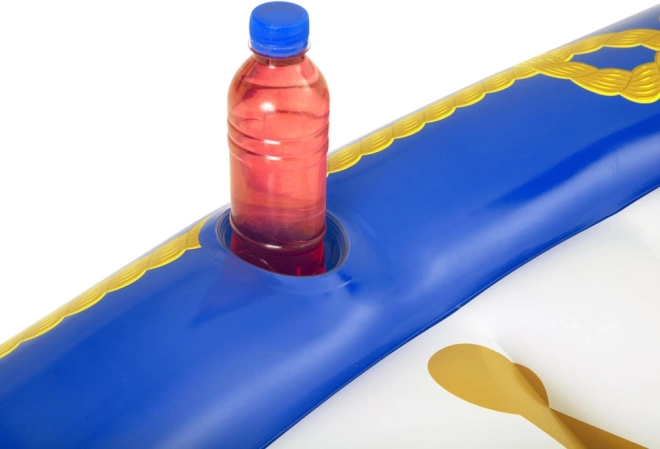 Cup holders and viewing window