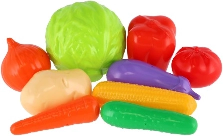 8 pezzi colorati per un gioco realistico