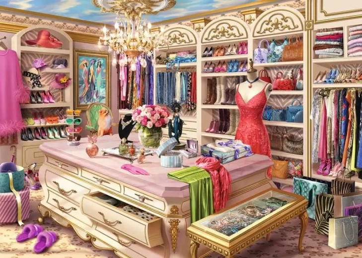 Ravensburger Puzzle Enchanting Wardrobe 1000 pieces