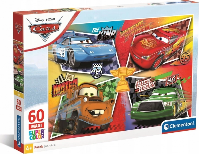 Clementoni puzzle Verdák Erős négyes MAXI 60 darab