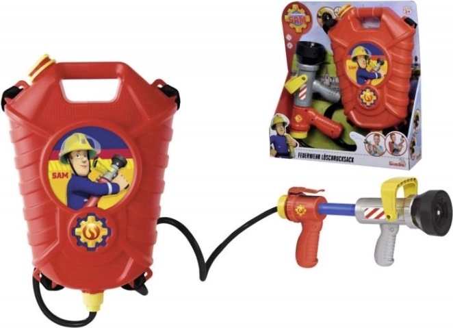 Waterrugzak met sproeier Brandweerman Sam