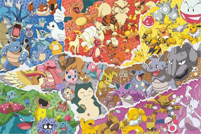 Pokémon puzzle 1000 pieces