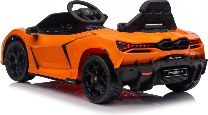 electric ride-on Lamborghini Revuelto – orange