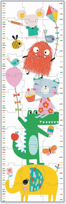 Children's Growth Chart Lemon Ribbon by Educa