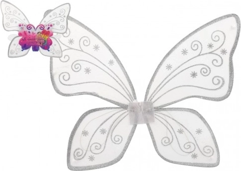 Vlindervleugels van nylon 49 × 43 cm voor carnaval