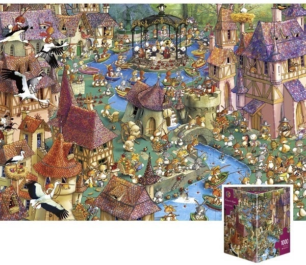Puzzle HEYE Bunnyville 1000 pieces