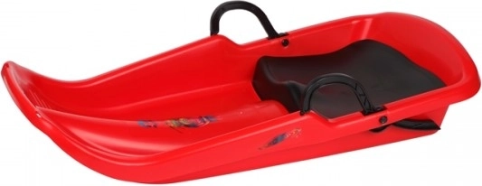 Cyclone Kids' Sled – Red