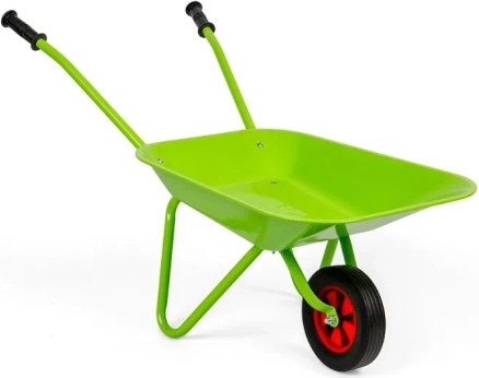 Brouette de jardin pour enfants verte