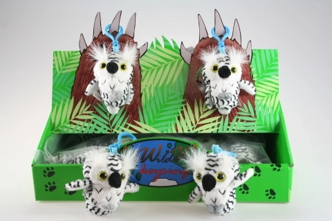 Plysbamse-ugle nøglering