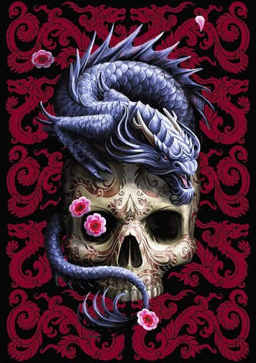 TREFL premium plus puzzle – Oriental Dragon (1000 pieces)