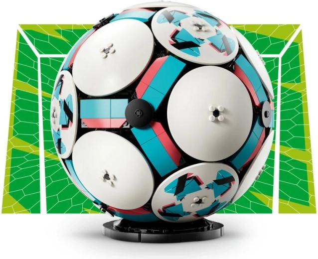 Stylish display with black stand