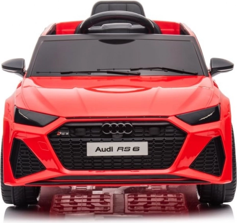 Children's electric car Audi RS6 red