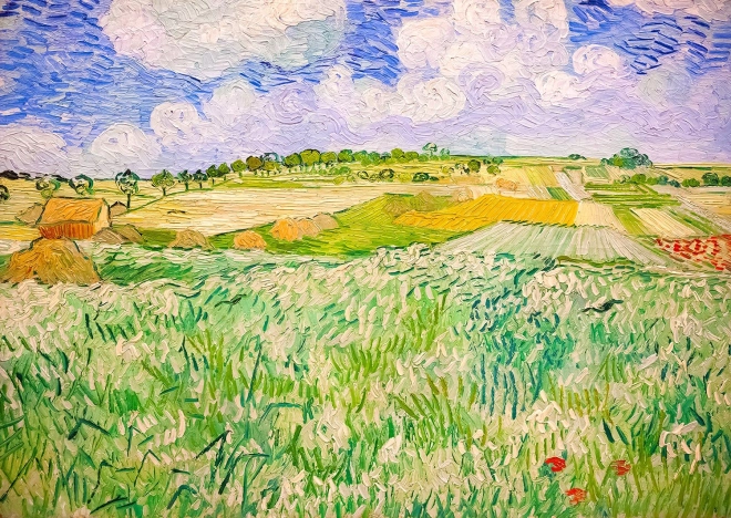 Puzzle Vincent van Gogh: Landscape in Auvers 1000 pieces
