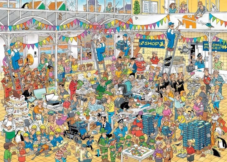 JUMBO puzzle Jan van Haasteren 10th Anniversary 1000 pieces