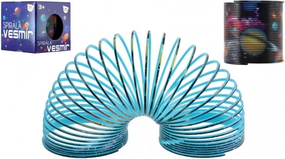 Space toy spiral for kids