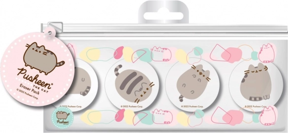Pusheen eraser set