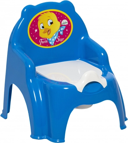 Blue potty chair 35 cm