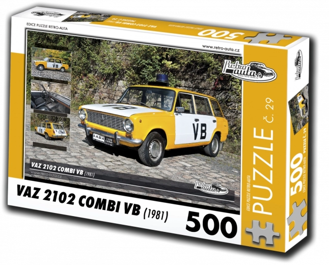 Puzzle Retro Cars VAZ 2102 Combi VB 500 pieces