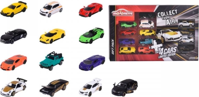 gift set of metal toy cars – 13 pcs limited edition