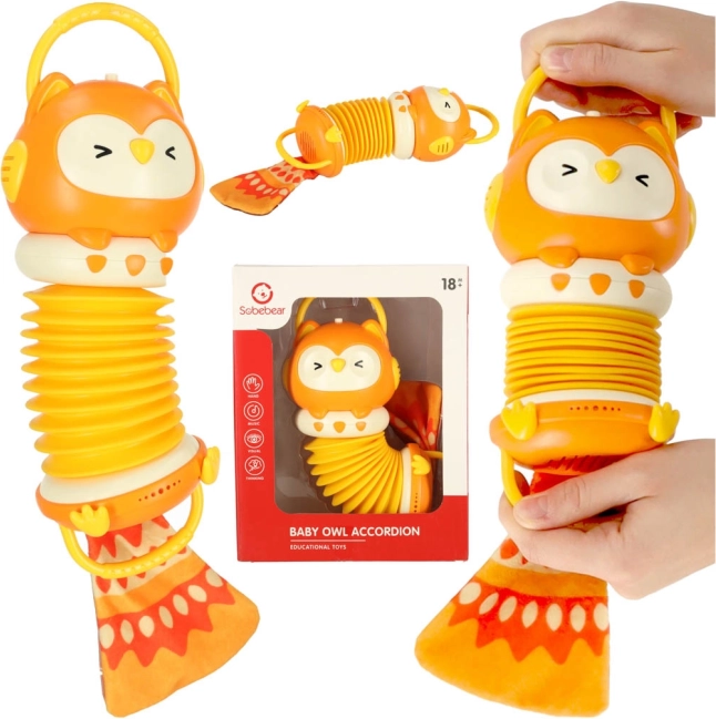 Accordéon pour enfants Sova orange