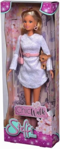 Poupée Steffi avec chihuahua