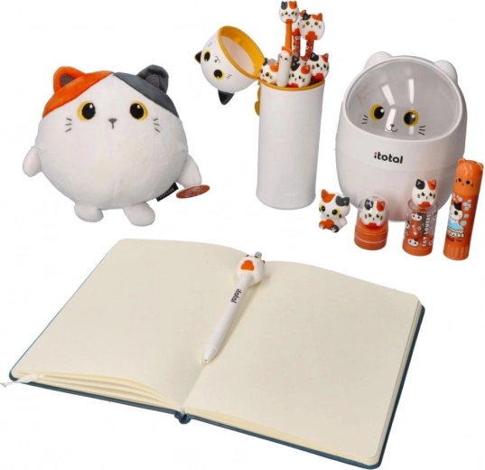 Adorabili motivi di gatti per una scrittura creativa