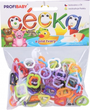 C-shapes and figures – colorful set of 150 pcs