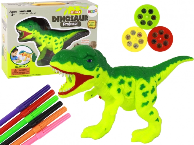 Dinosaur Projector with Drawing Pens
