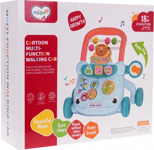 Multifunctional ride-on and walker for kids with accessories – blue