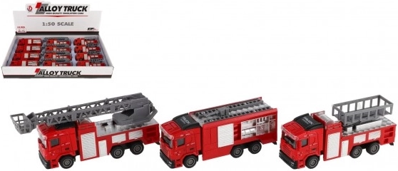 Hasičské auto na spätný chod Tedies