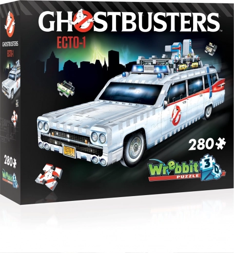 Wrebbit 3D Puzzle Ghostbusters Ecto-1, 280 pieces