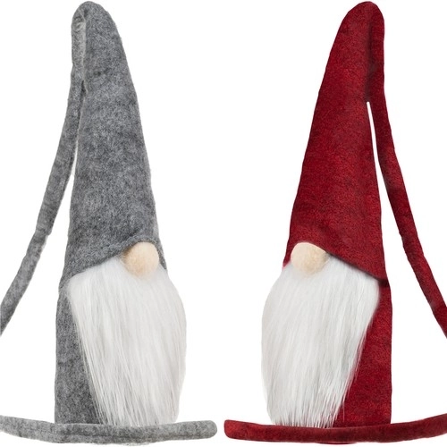 Textile standing gnomes – set of 2, 29 and 93 cm