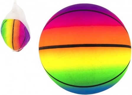 Gumový basketbalový míč 23 cm v síťce