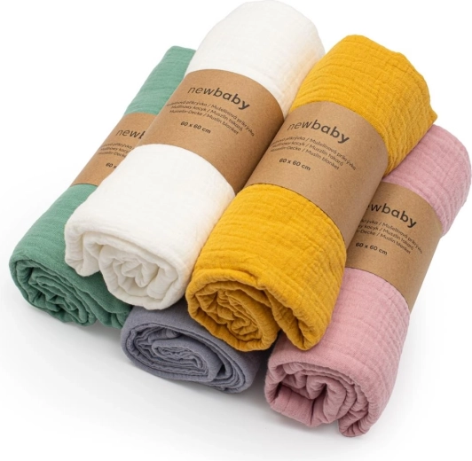 Si abbina ad altri accessori in mussola