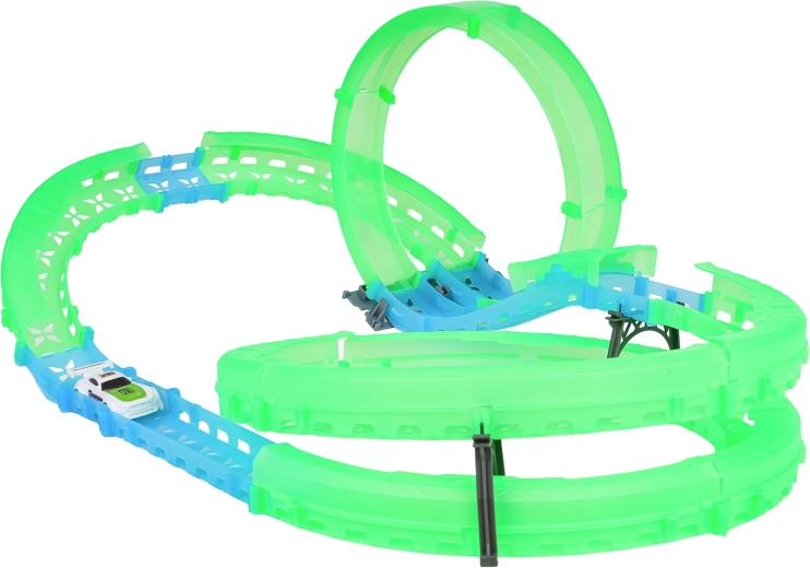 LED avtomobilček z gladko vožnjo