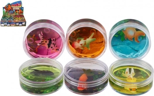Transparent Slime with Fish