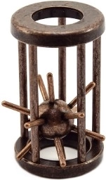 Metal puzzle Hedgehog in a Cage