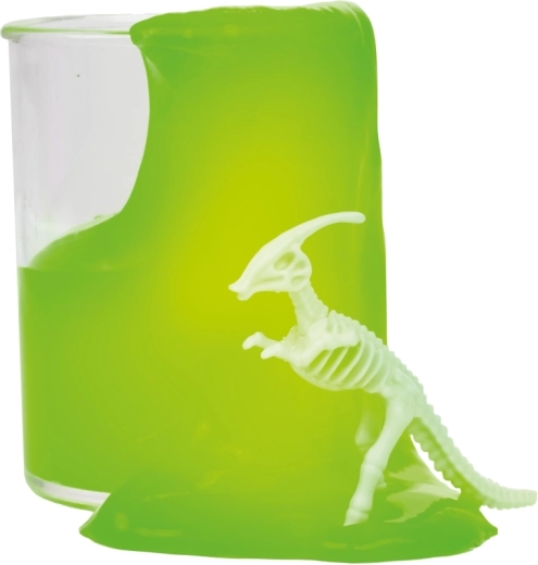 Skjult dinosaur-skelet til sjov opdagelse