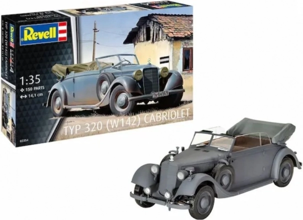 Plastic model Mercedes-Benz Typ 320 W142 Cabriolet 1/35