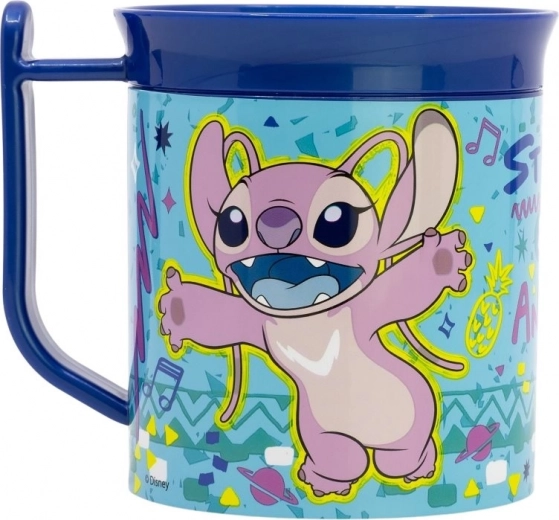 Plastic mug with Stitch motif