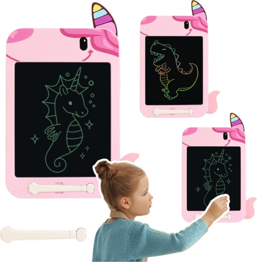 Magic Writing LCD Unicorn Pink Tablet