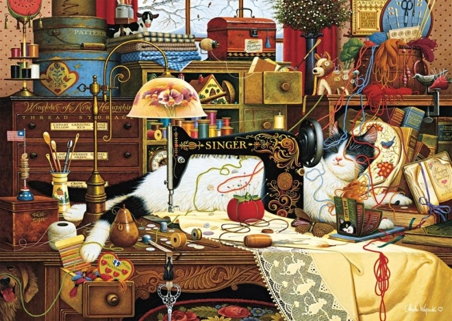 Puzzle Maggie the Messy 1000 pieces SCHMIDT