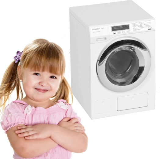 Opening door and rotating drum