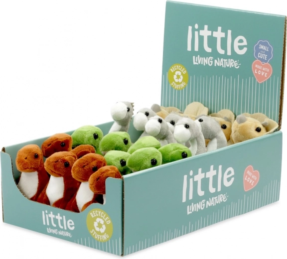 Plysbamse-nøglering dinosaur 10 cm