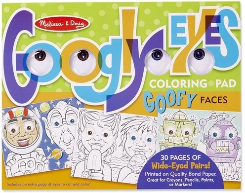Coloring Book with Character Eyes